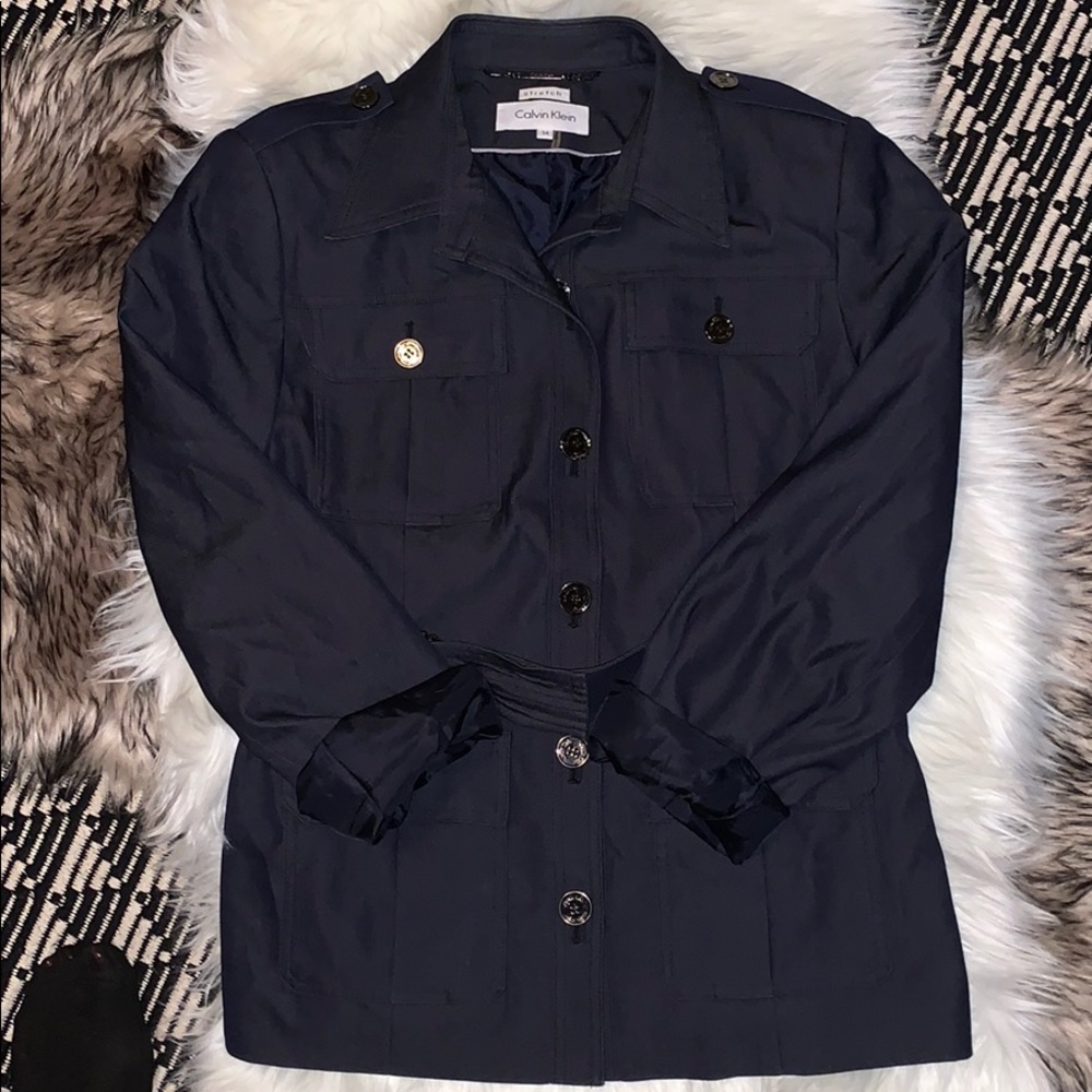 💥⬇️ CCOS. EUC. Calvin Klein Jacket/Coat Blazer.